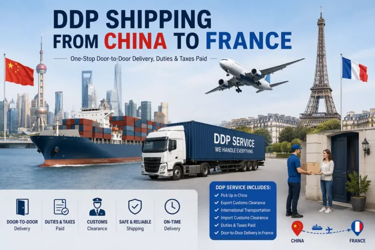 DDP Shipping from China to France