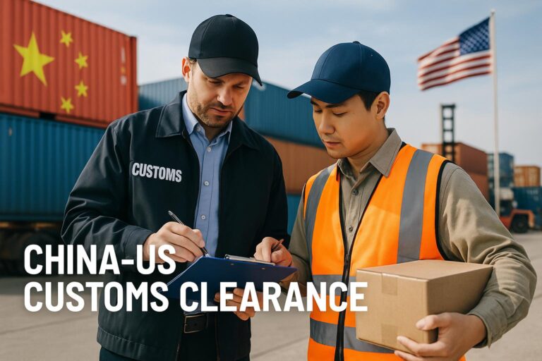 Freight customs clearance from China to the United States