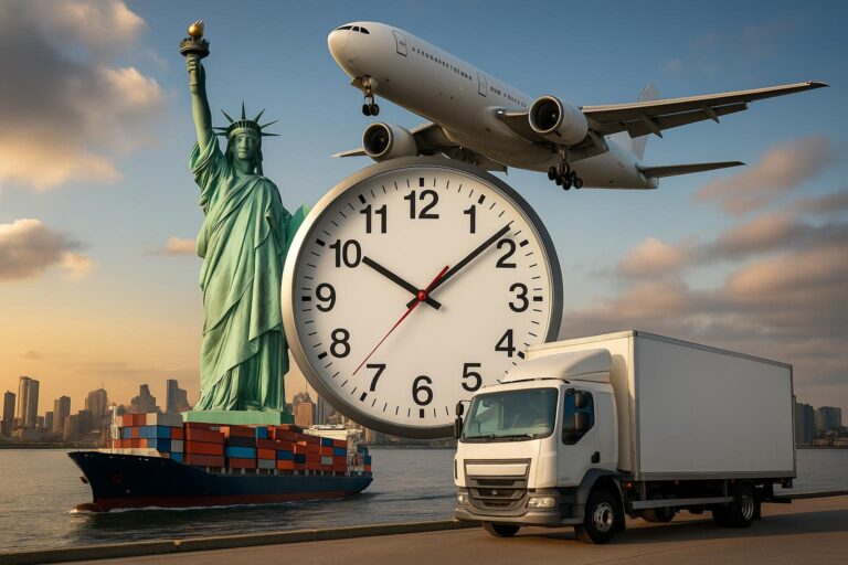 How Long Does It Take To Ship From China To USA - Air Freight, Ocean Freight