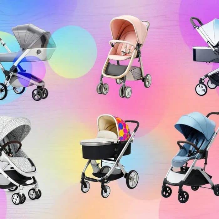 A collage of various baby strollers showcasing different styles and designs.Import Baby Strollers China