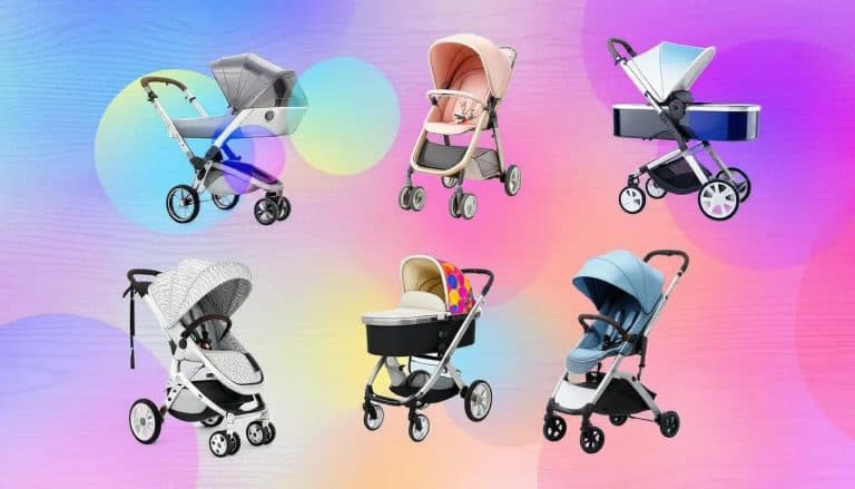 A collage of various baby strollers showcasing different styles and designs.Import Baby Strollers China