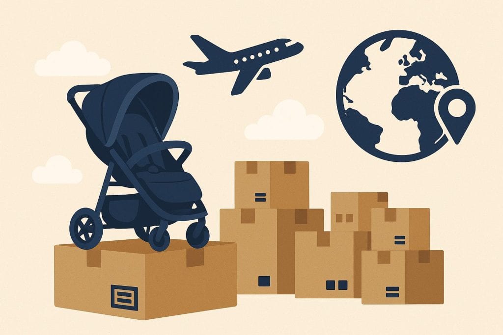 baby stroller shipping