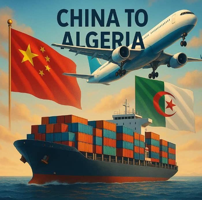 Overview of freight shipping methods from China to Algeria