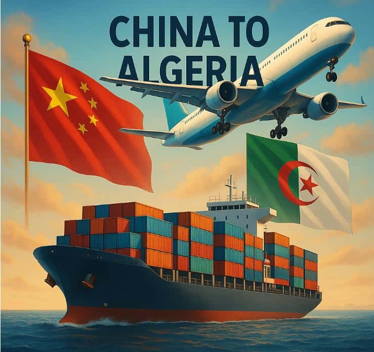 Overview of freight shipping methods from China to Algeria