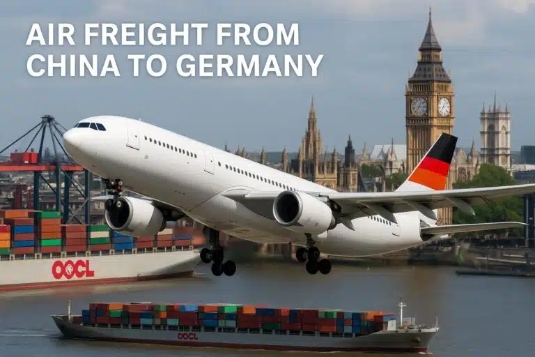 Flygfrakt från Kina till Tyskland