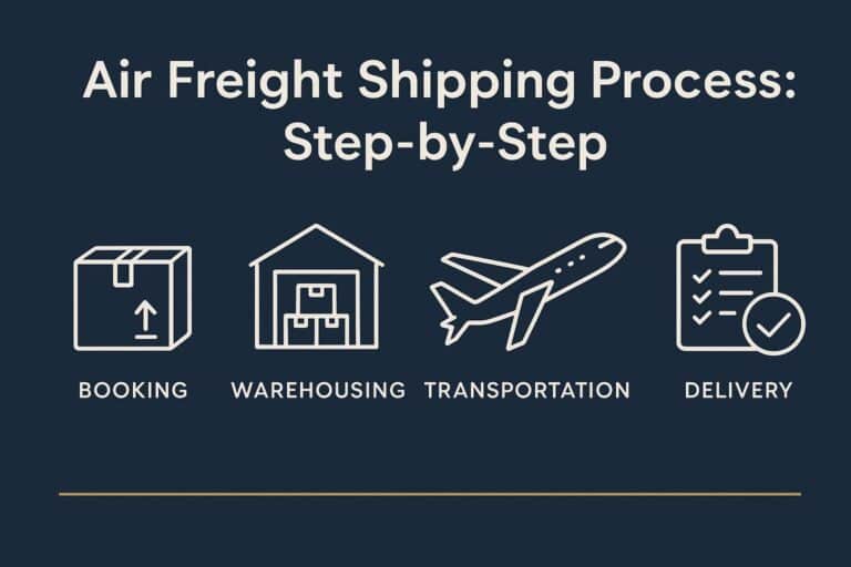 Air Freight Shipping Process: Step-by-Step