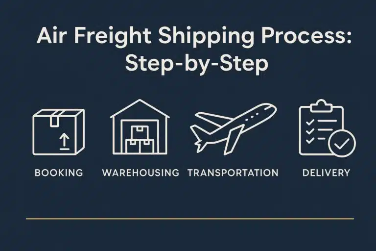 Διαδικασία αποστολής αεροπορικών φορτίων: Βήμα προς βήμα