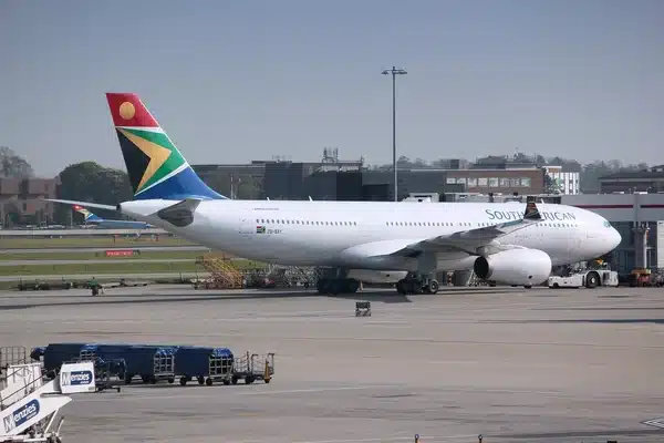 Fret aérien de la Chine vers l'Afrique - South African Airways