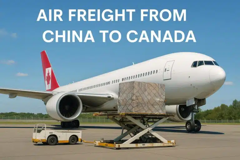 Transporte aéreo de China a Canadá: Guía 2025