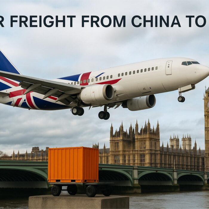 Air Freight from China to UK: Costs, Times, and Complete Guide