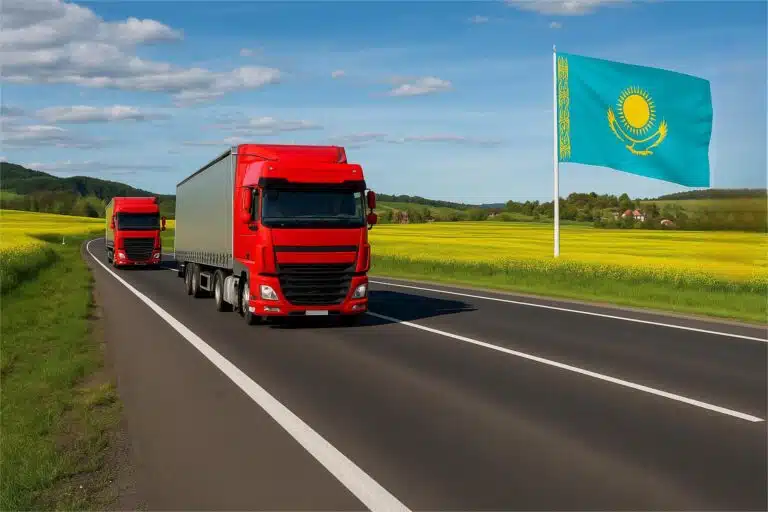 中国からカザフスタンへの陸上貨物輸送