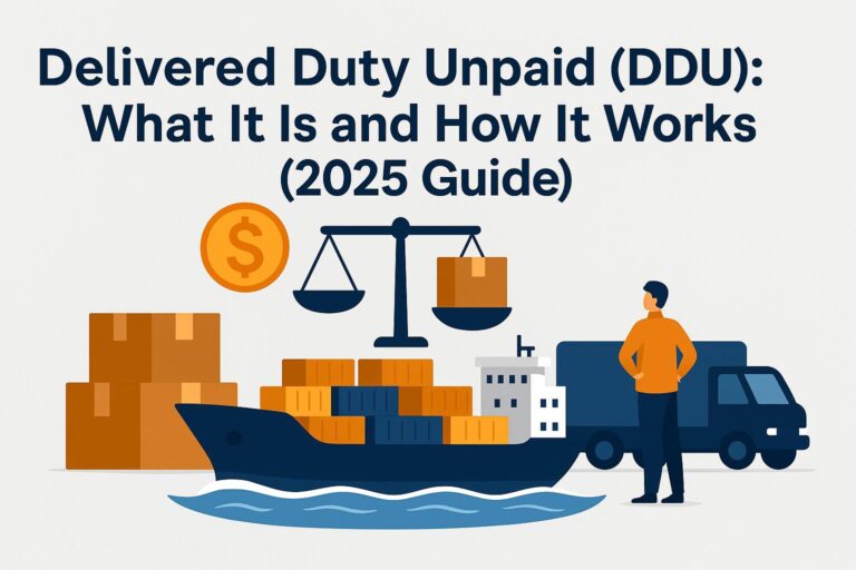 Delivered Duty Unpaid (DDU): What It Is and How It Works (2025 Guide)