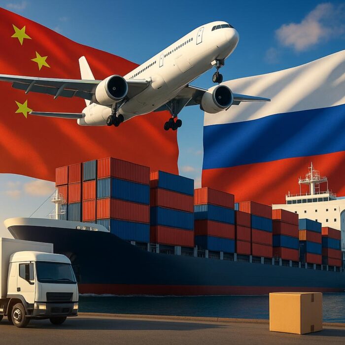 Door to Door Shipping from China to Russia