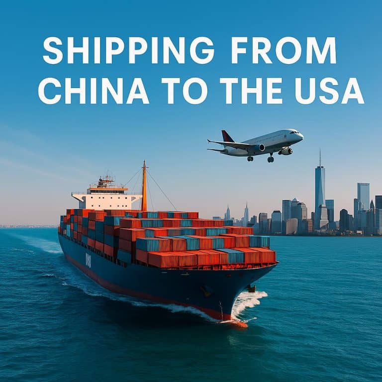International freight transportation from China to the US – sea and air shipping