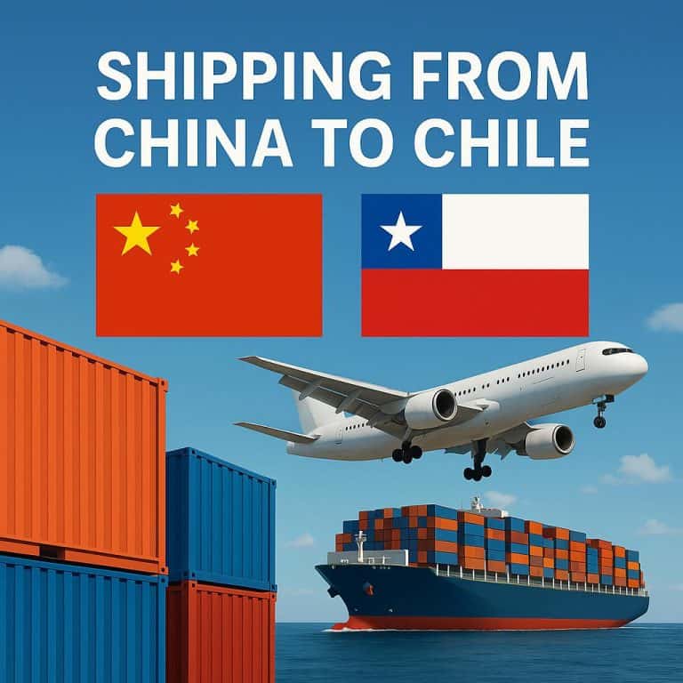 Shipping from China to Chile