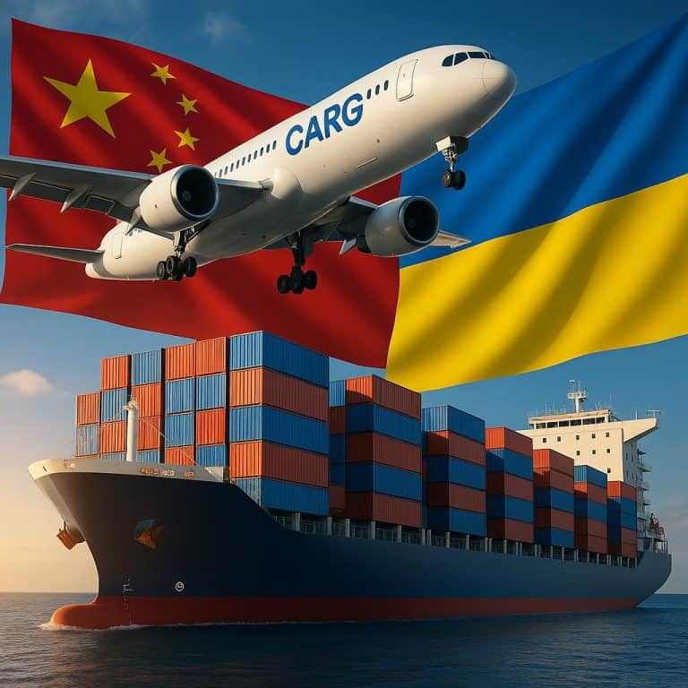 Shipping from China to Ukraine