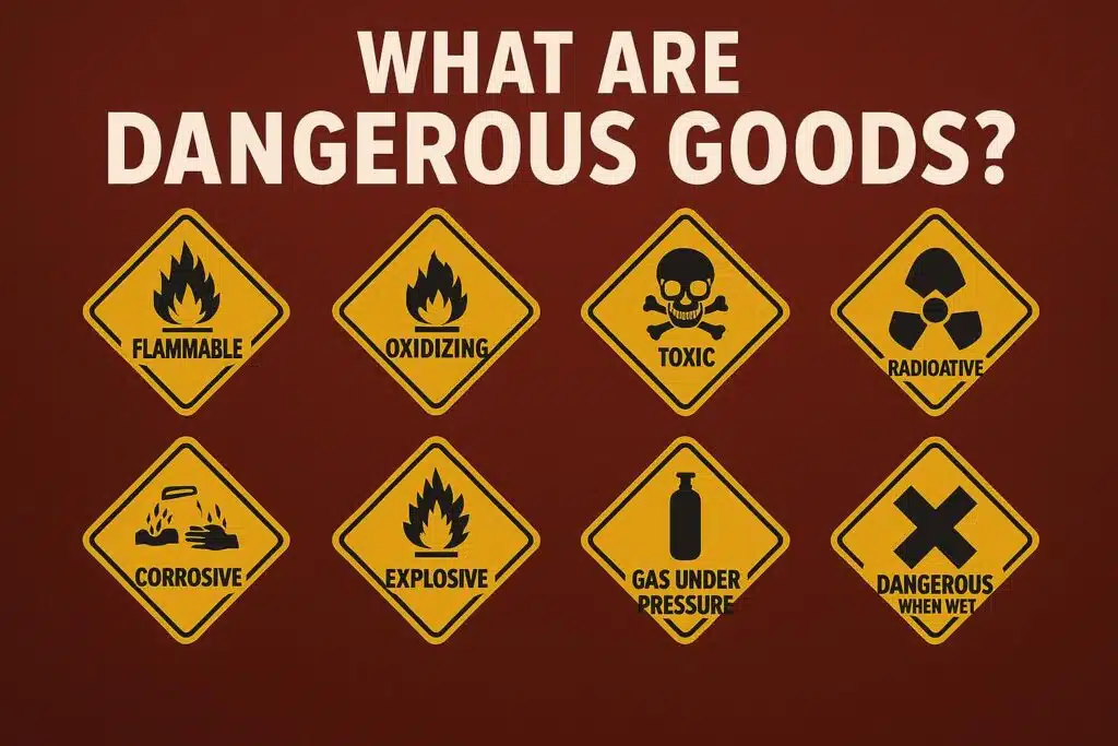 O que são mercadorias perigosas?
