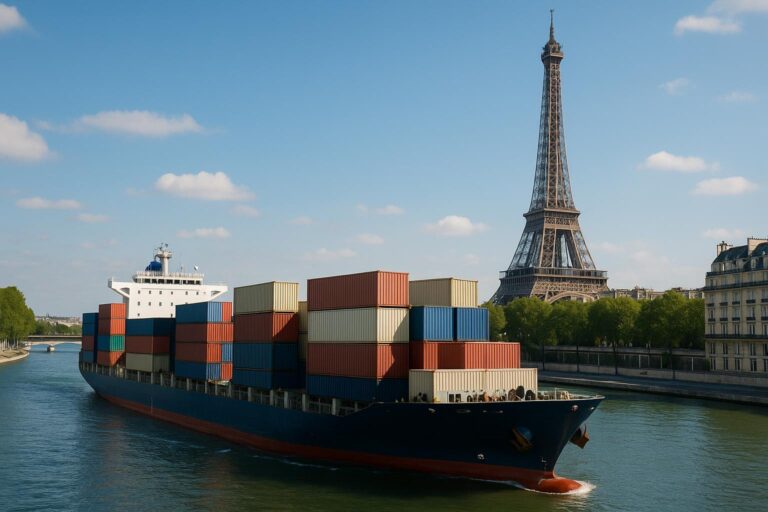 20ft & 40ft Container Shipping Costs from China to France-China Shipping Container