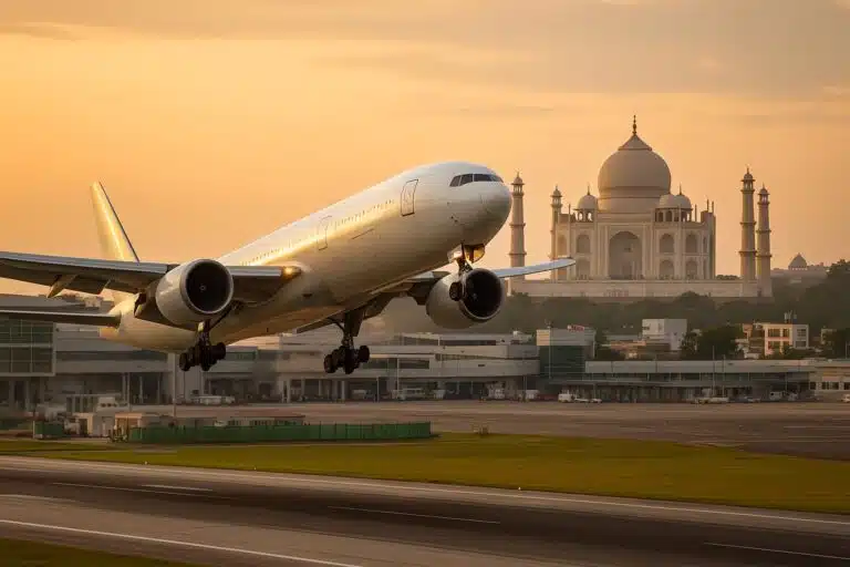 Въздушен транспорт от Китай до Индия