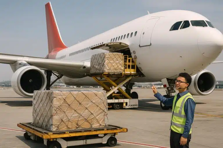 Въздушен превоз на товари от Китай до Индия - Карго летище, товарене на товари