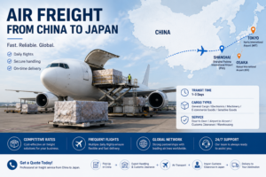 Air Freight from China to Japan