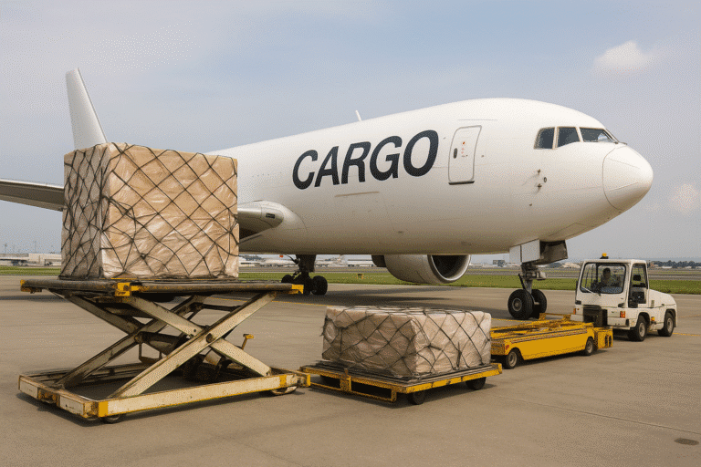 Air Freight from China to Japan-Cargo Airport Loading