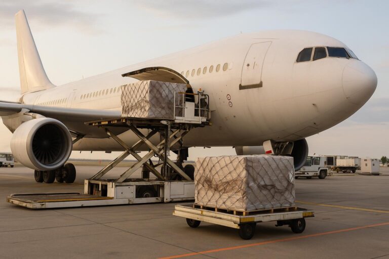 Air Freight from China to Saudi Arabia-Airport loading