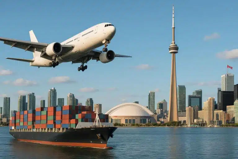 Envio DDP da China para o Canadá