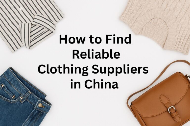 How to Find Reliable Clothing Suppliers in China