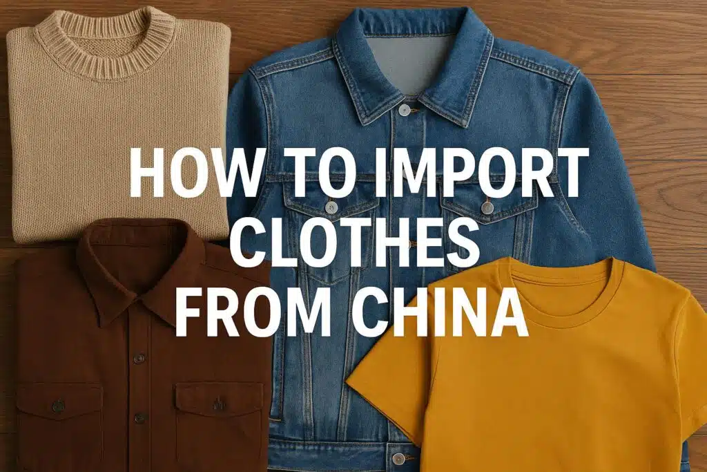 Как да внасяте дрехи от Китай