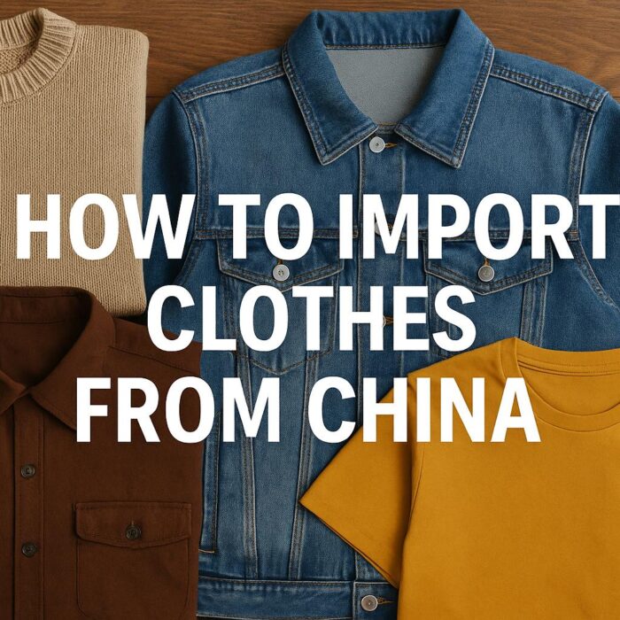How to Import Clothes from China