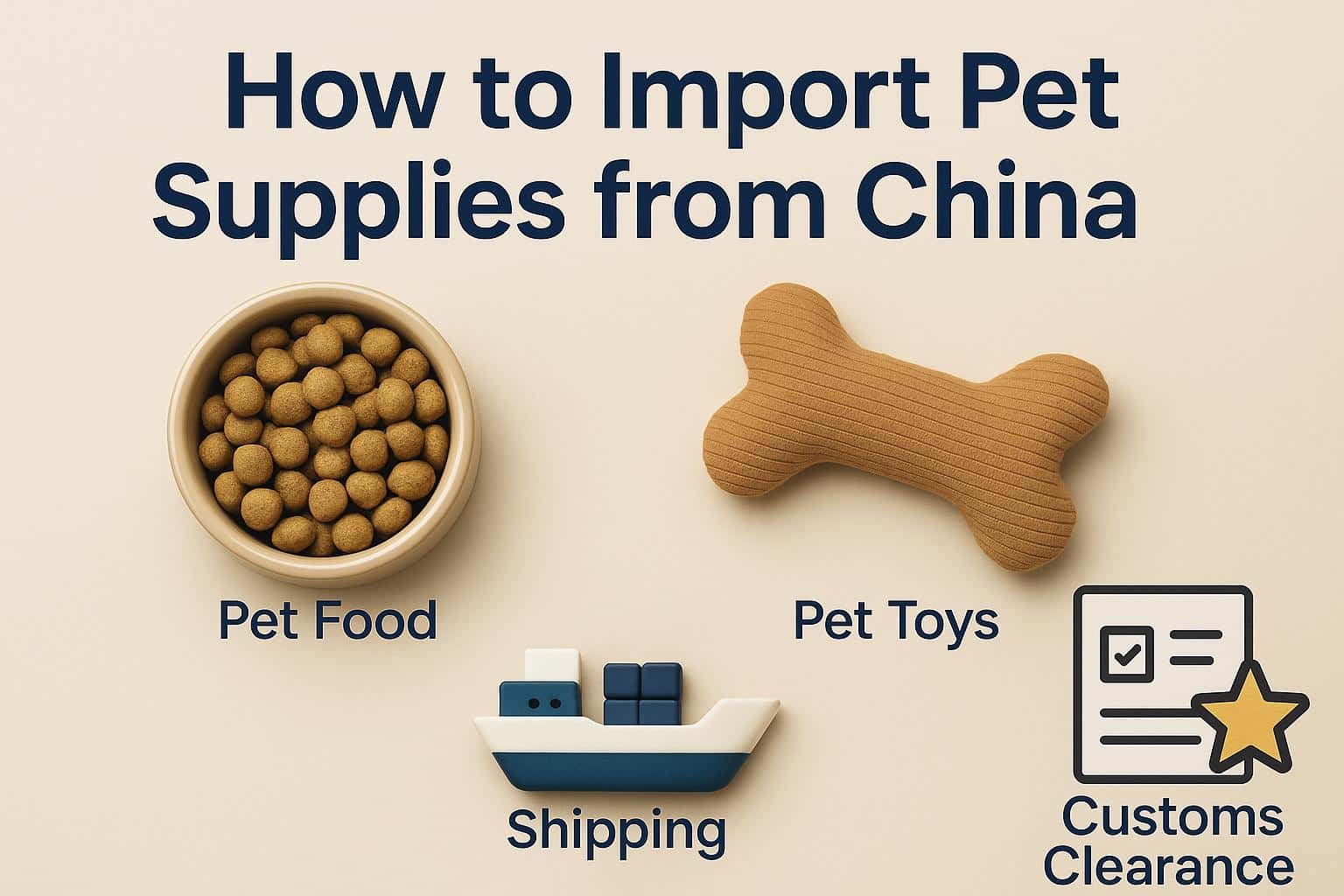 Cómo importar suministros para mascotas desde China (2025) | Guía de ...