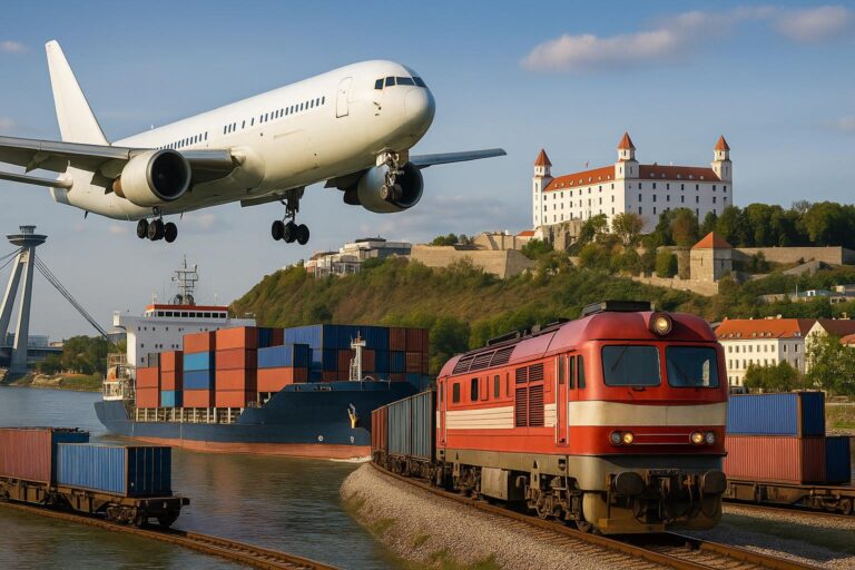 Shipping Cost from China to Slovakia (2025) | Air, Sea, Rail & DDP Guide