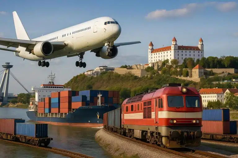 中国至斯洛伐克运费（2025）| 空运、海运、铁路及DDP指南