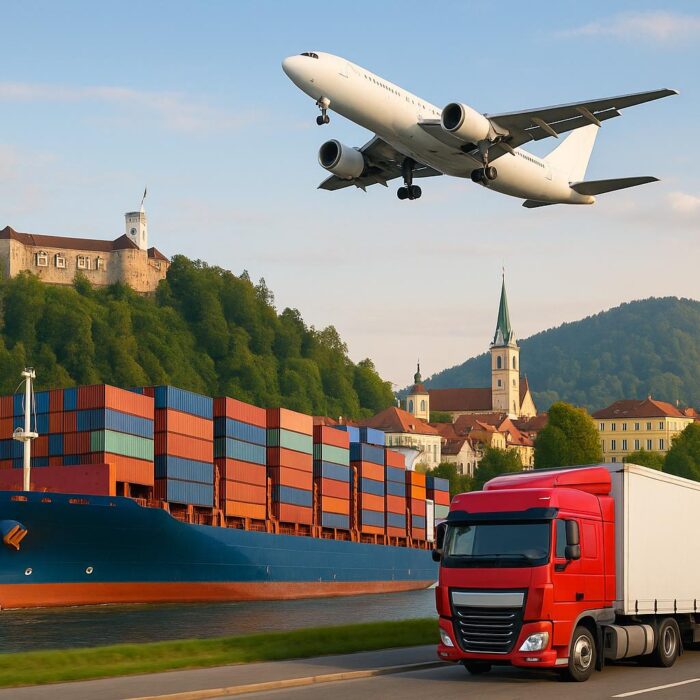 Shipping Cost from China to Slovenia