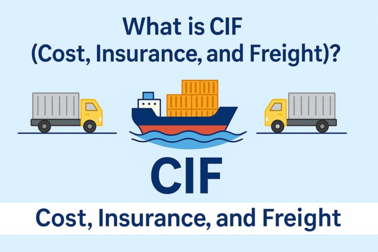 What is CIF (Cost, Insurance, and Freight)?