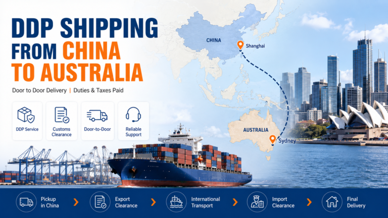 DDP Shipping from China to Australia