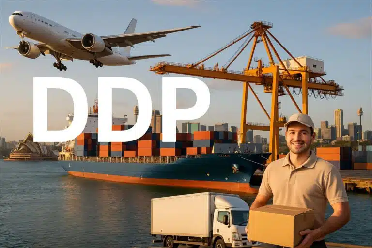 中国からオーストラリアへのDDP輸送 - 海上輸送、航空輸送
