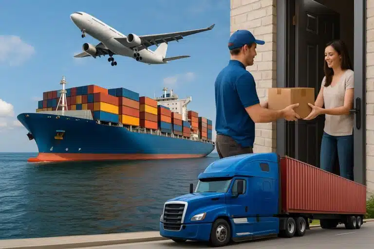 DDP-Versand von China in den Irak – Tür-zu-Tür-Versand, chinesischer Spediteur