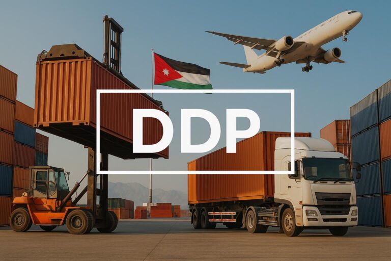 DDP Shipping from China to Jordan-Sea Freight, Air Freight