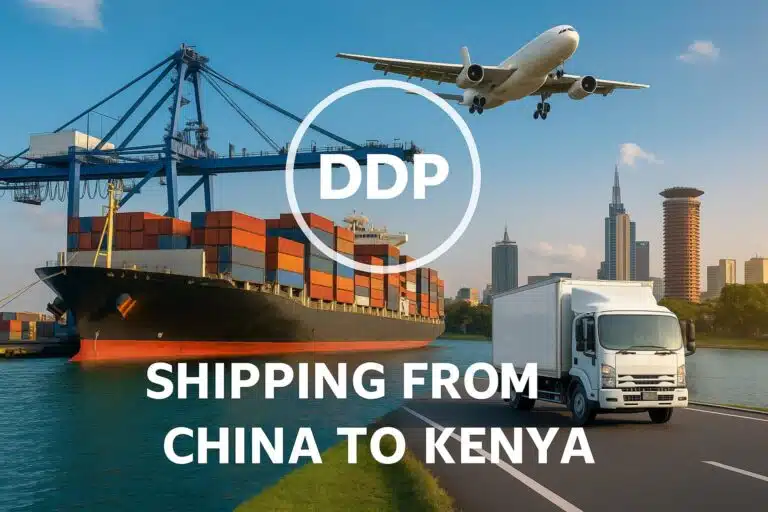 中国からケニアへのDDP輸送 - 海上輸送、航空輸送