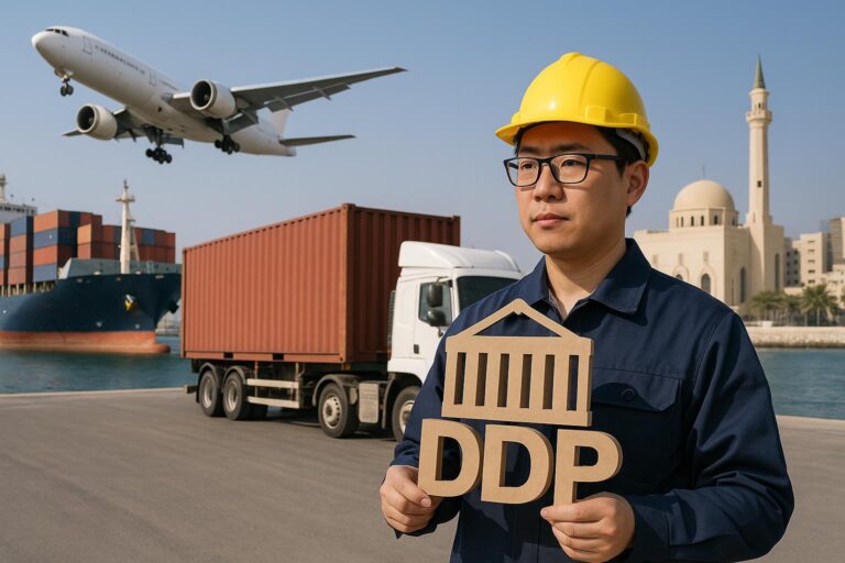 DDP Shipping from China to Saudi Arabia-Air Freight, Ocean Freight