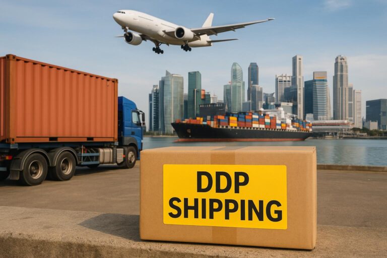 DDP Shipping from China to Singapore-Sea Freight, Air Freight