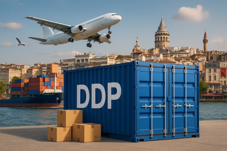 DDP Shipping from China to Turkey-Sea Freight, Air Freight