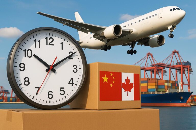 How Long Does It Take to Ship from China to Canada? - Ocean Freight, Air Freight