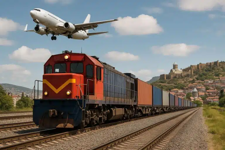 Quanto tempo demora para enviar da China para o serviço de frete ferroviário Geórgia-China?