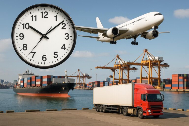 How Long Does It Take to Ship from China to Georgia-Sea, Air, Railway
