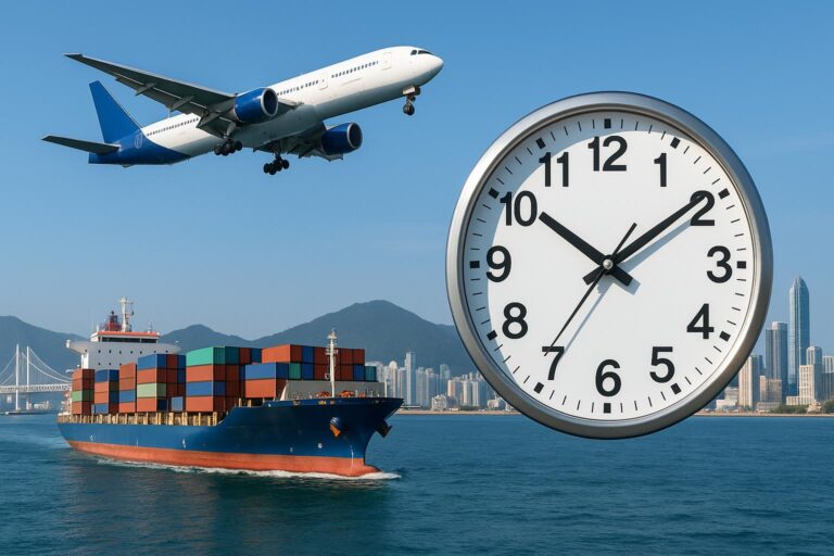 How Long Does It Take to Ship from China to South Korea-Sea Freight, Air Freight