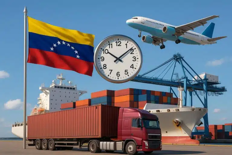 Wie lange dauert der Versand von China nach Venezuela – Seefracht, Luftfracht