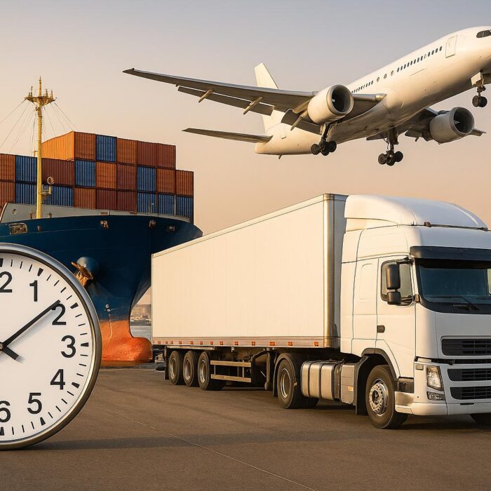 How long does it take to ship from China to Saudi Arabia-Sea freight, air freight